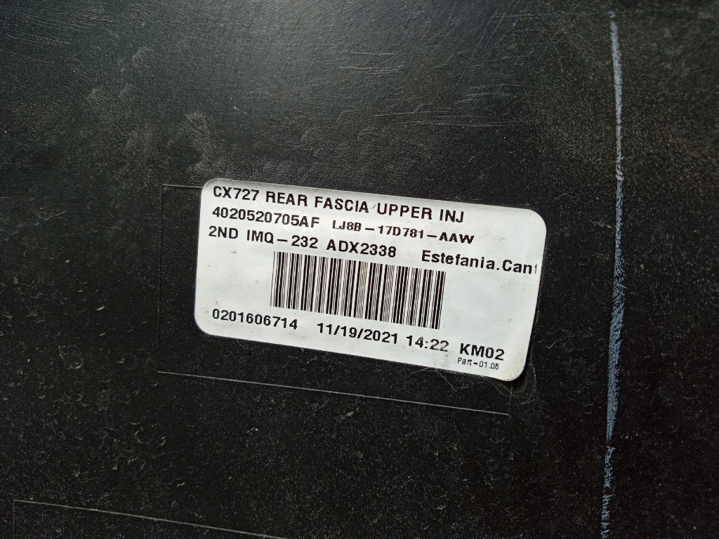 фото №12, Ford mustang mach-e бампер задняя задний lj8b17d781aaw