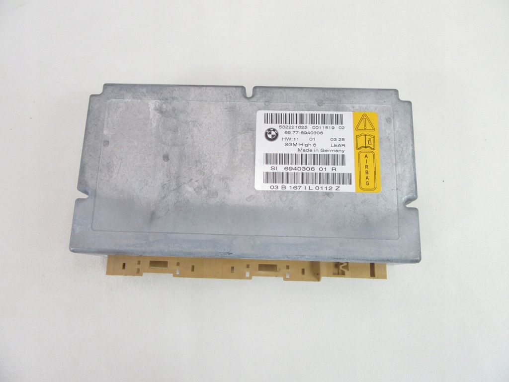 фото №3, Модуль шлюз подушка безпеки подушок bmw 5 e60 e61 6940306