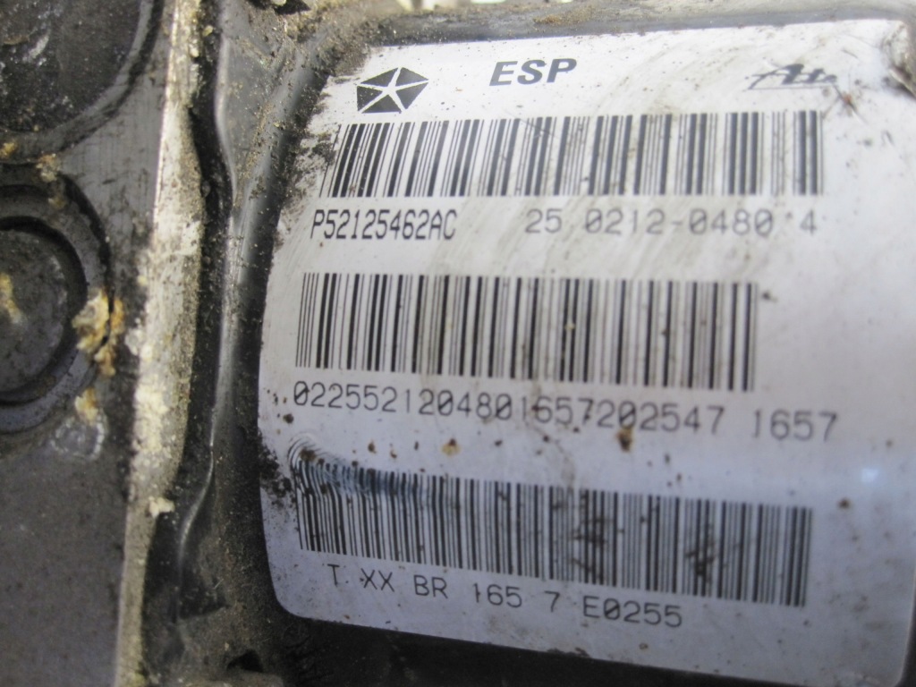 фото №8, Dodge nitro 08r насос abs p52125462ac