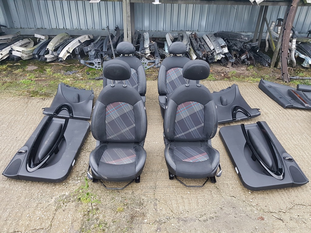 фото №1, Mini paceman r61 10r- сидіння заднє сидіння обшивки