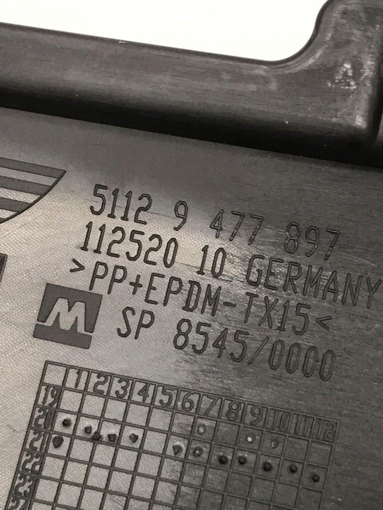 фото №11, Mini countryman f60 накладка дифузор задня