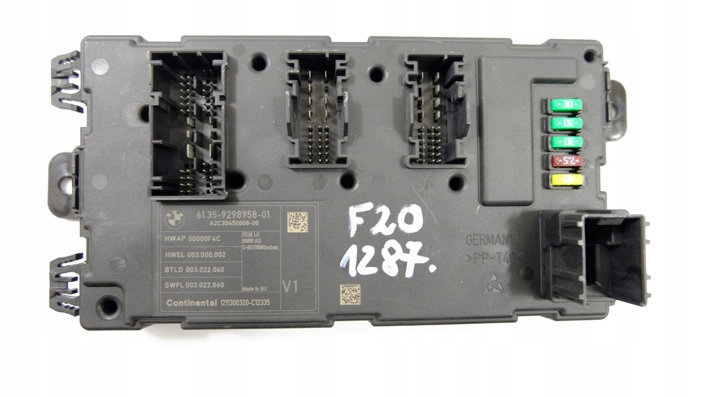 фото №1, Bmw 1 f20 коробка предохранителей модуль 9298958