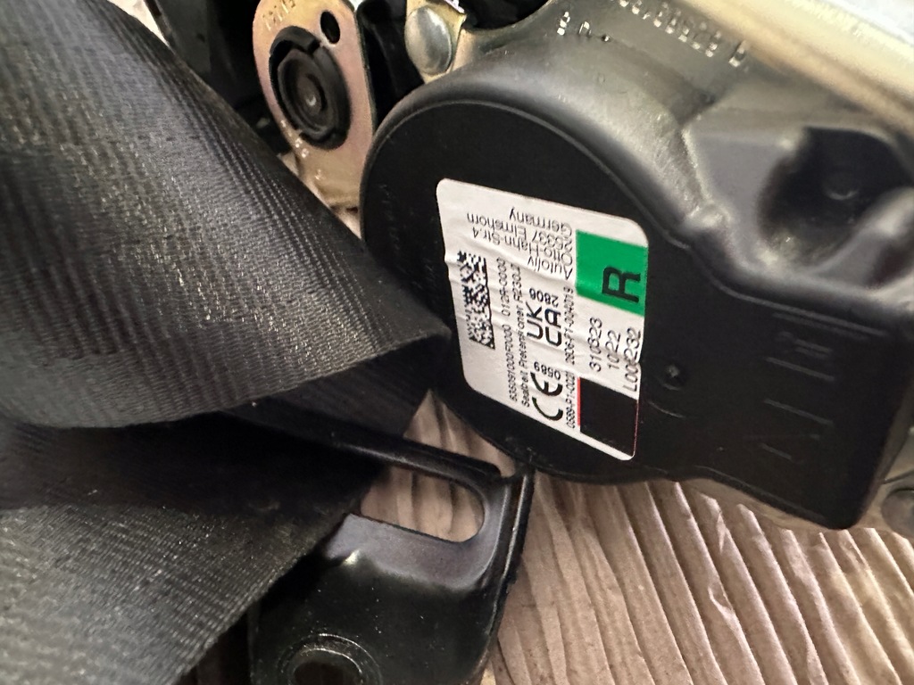 фото №6, Volvo xc60 23r pas ремені безпеки комплект оригінальні