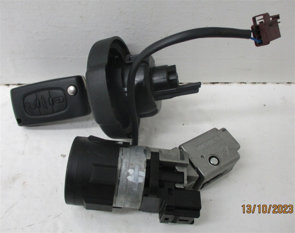 фото №1, Замок зажигания ключ citroen оригинальный номер 9663123380