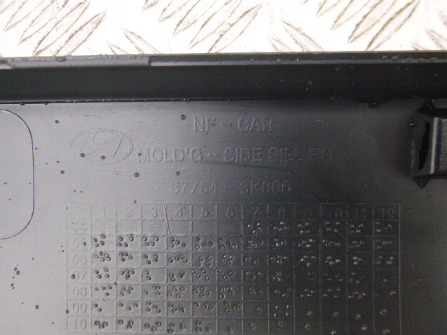 фото №7, Hyundai sonata iv 05-09 молдинг порог правая nowa