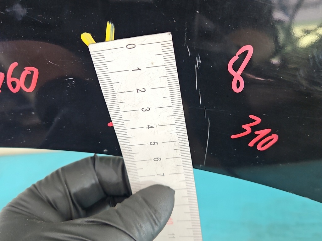 фото №11, Крыло перед правый hyundai i40 чёрный ub6