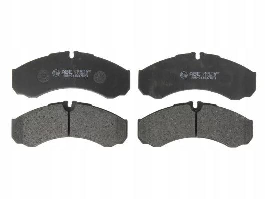 фото №1, Тормозные колодки ham. перед iveco daily ii iii iv v renault master pro 2.3-3.0 1989-