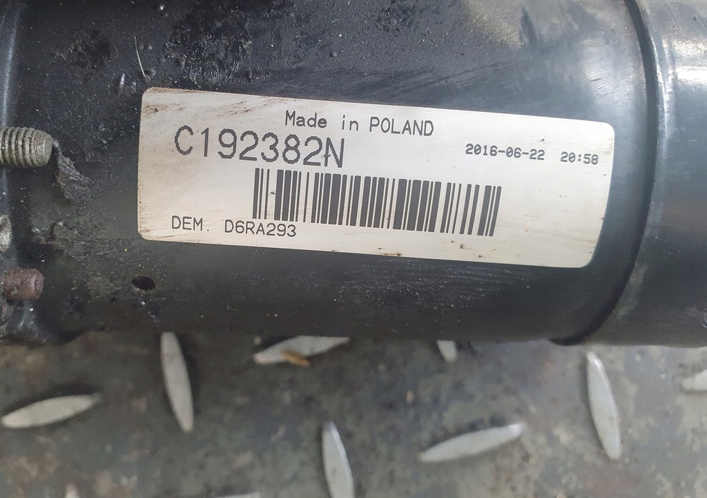 фото №4, Стартер opel corsa c 1.0 d6ra293