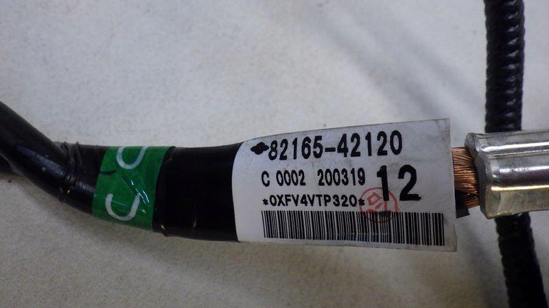 фото №8, Клемма минусовая шланг toyota rav4 v 2.5 82165-42120 82183-42160