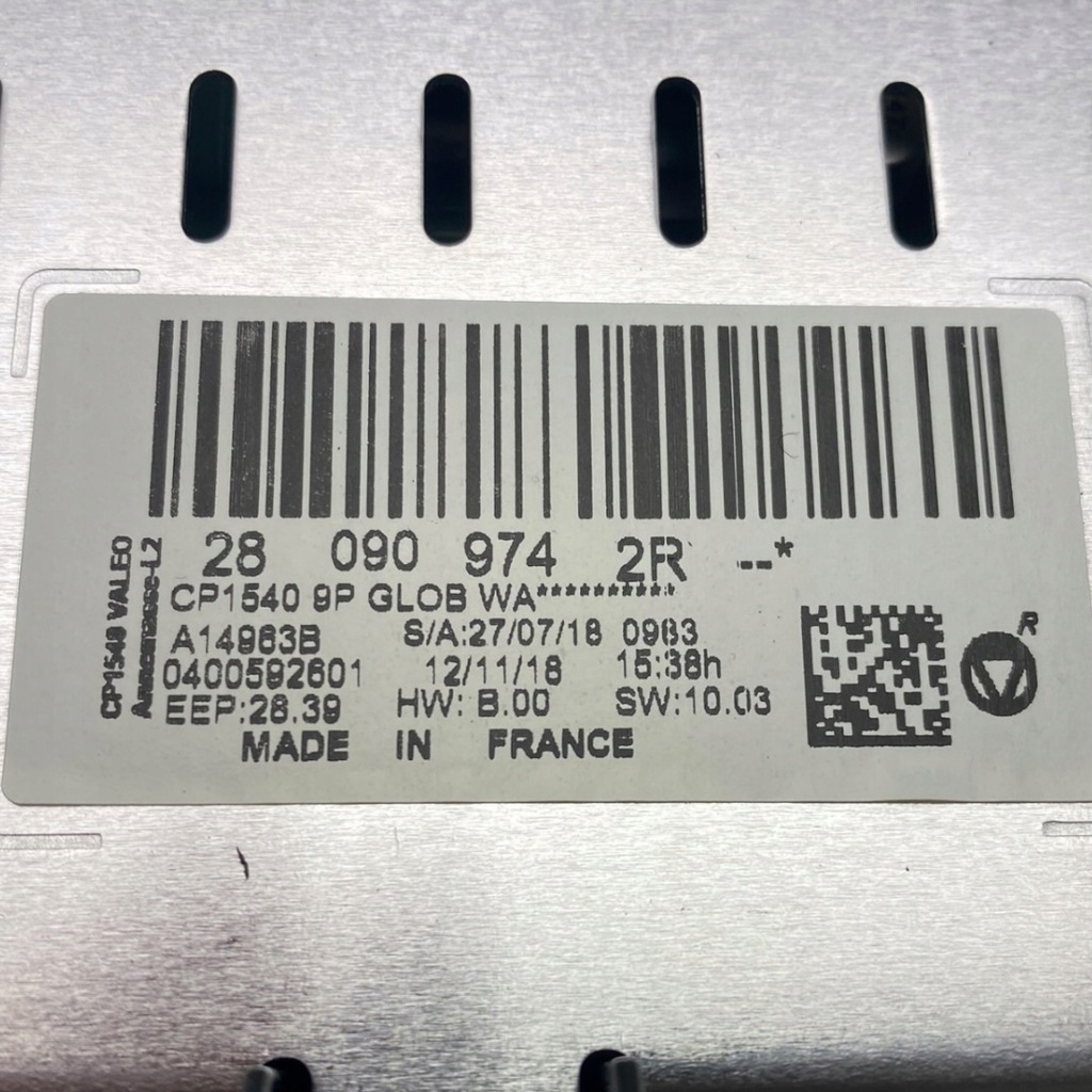 фото №16, Дисплей экран радио навигации r-link renault megane iv 280909742r