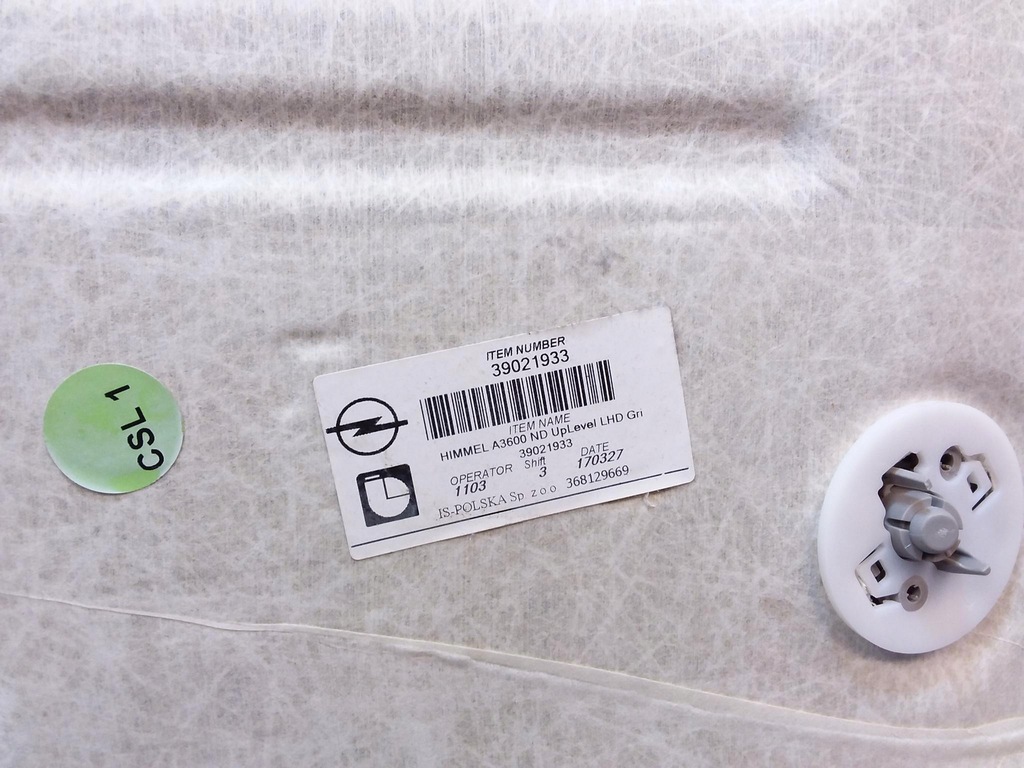 фото №7, Opel astra k hb стеля козирки ручки лампа