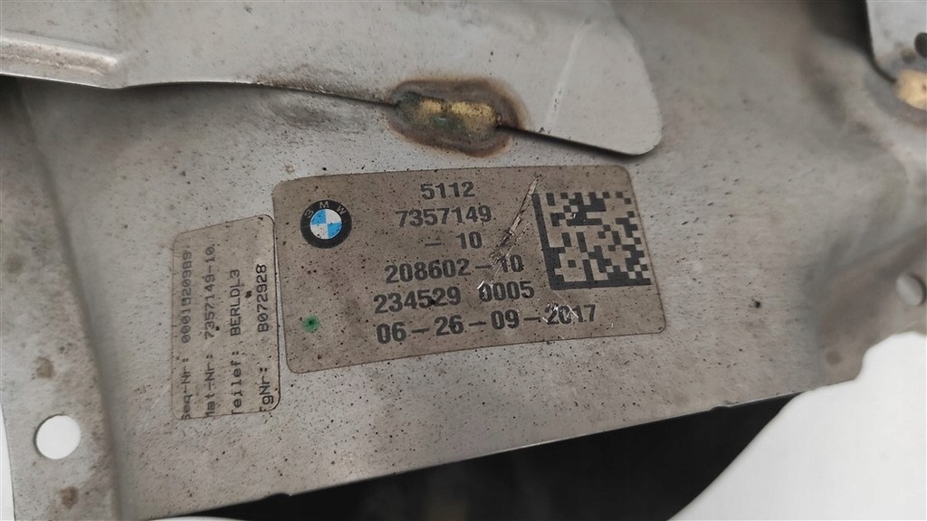 фото №15, Bmw 7 g11 g12 ліва наконечник вихлоп глушника труба