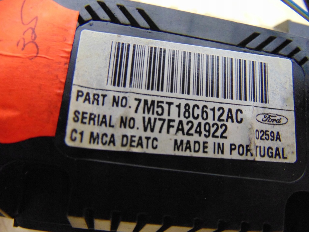 фото №14, Панель управление обдув climatronic ford c-max