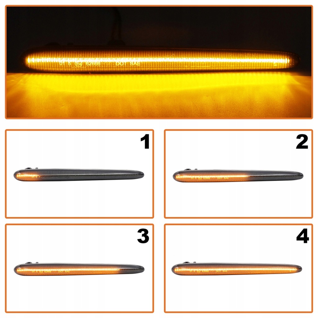 фото №4, Поворотники динамические led do alfa romeo giulietta