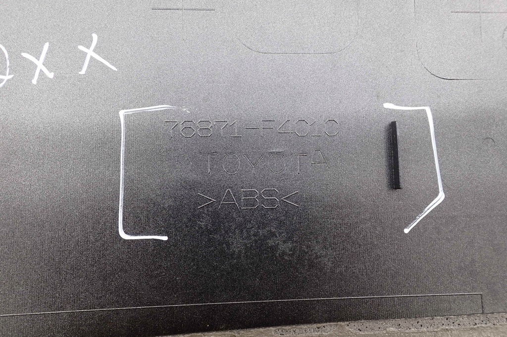 фото №10, Toyota chr c-hr 2016 – 2023 спойлер спойлер кришки молдинг 76871-f4010