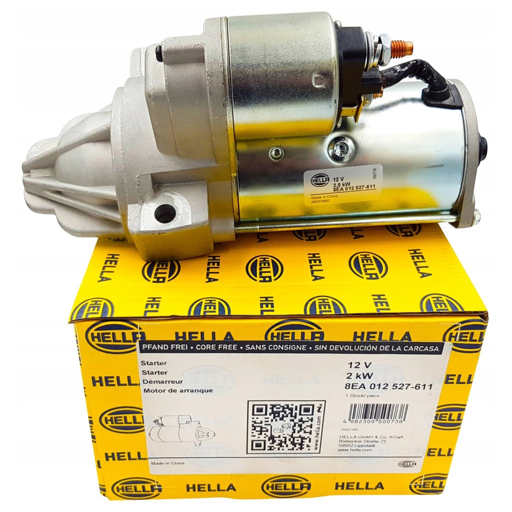Купити Стартер 12v hella до citroen jumper 2.2hdi