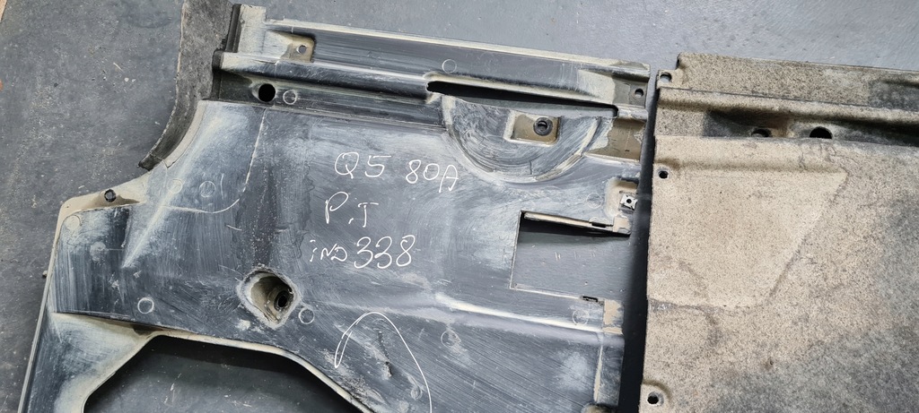 фото №10, Q5 80a sq5 защита плита ходовая часть przeciwbłotowa правая 80a825208b