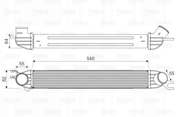 Valeo 818580 радіатор повітря наддувний Ціна