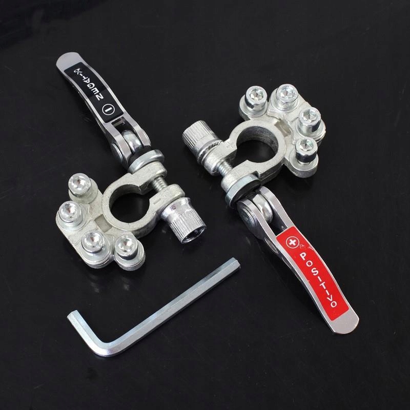 фото №11, Соединитель суппортов аккумулятор dodatnie ujemne клемма клеммы набор клемма 2 szt.