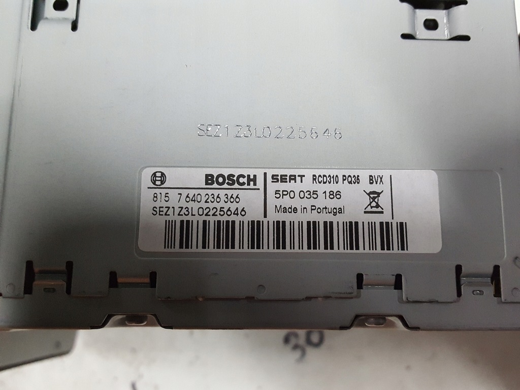 фото №3, Seat altea lift 09-15r радіо cd радіопрогравач