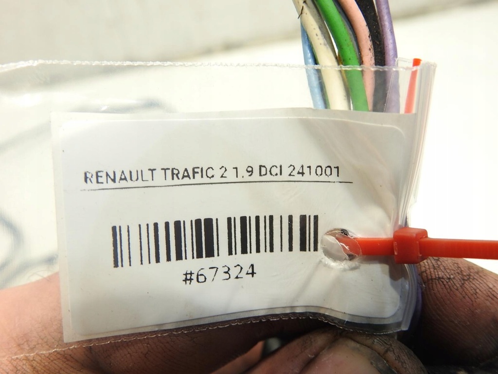 фото №4, Джгут електропроводка двері лівий задня renault trafic ii 8200134785