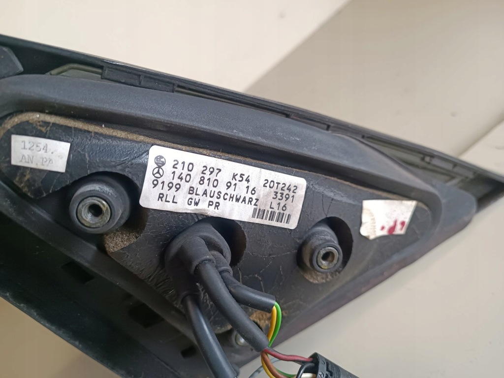 Зеркало левая наружное mercedes w140 дорестайлинг Оригинал