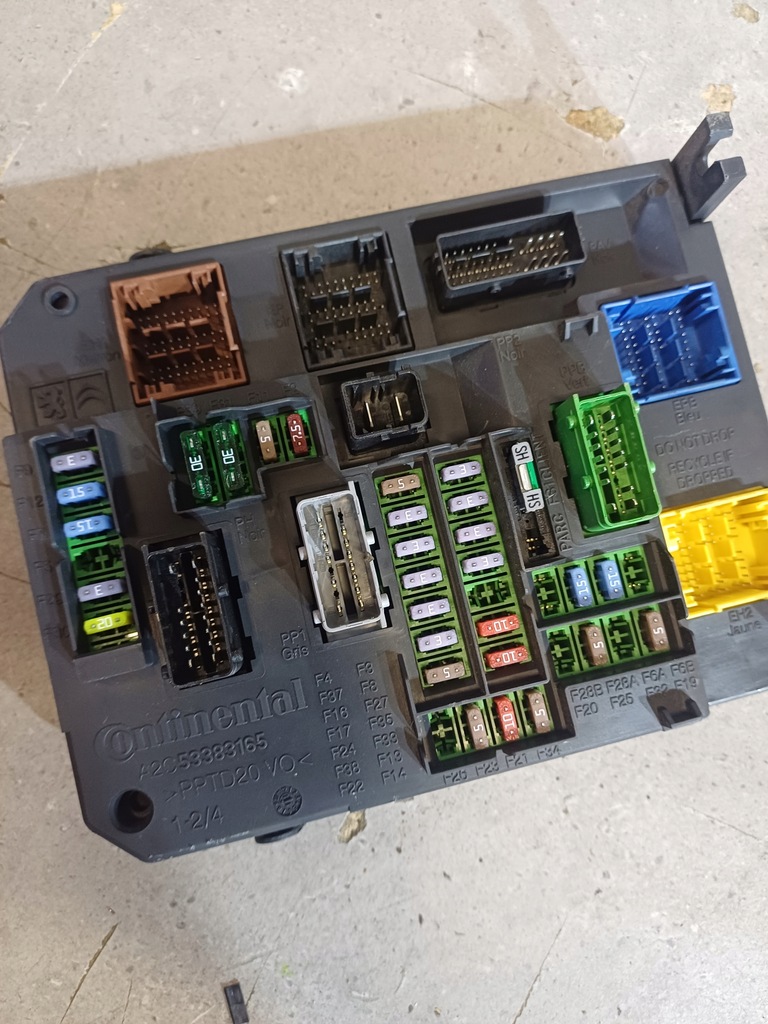 фото №4, Коробка запобіжників bsi peugeot 508 1 i 1.6 e-hdi nr. 9665547580