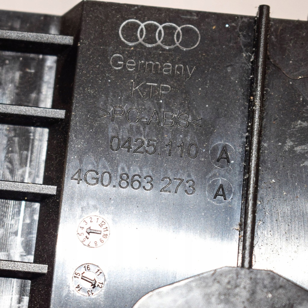 фото №9, Audi a6 s6 c7 4g 2012 пепельница панели приборной панели