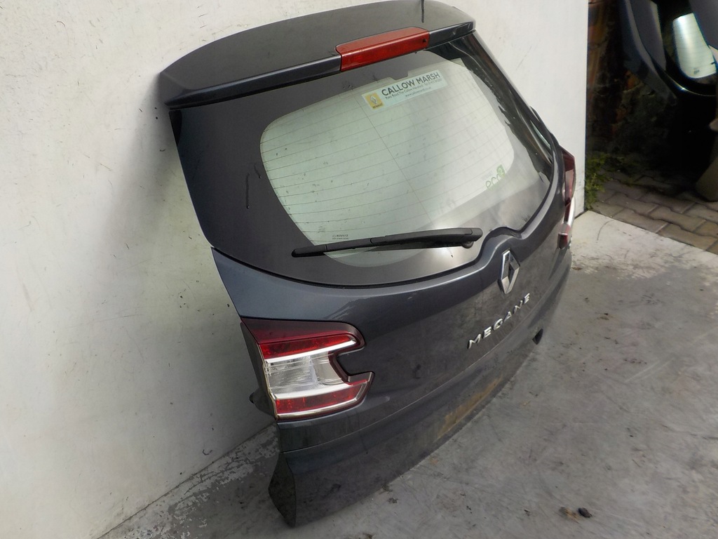 фото №7, 830 renault megane iii kombi кришка багажника задня задня