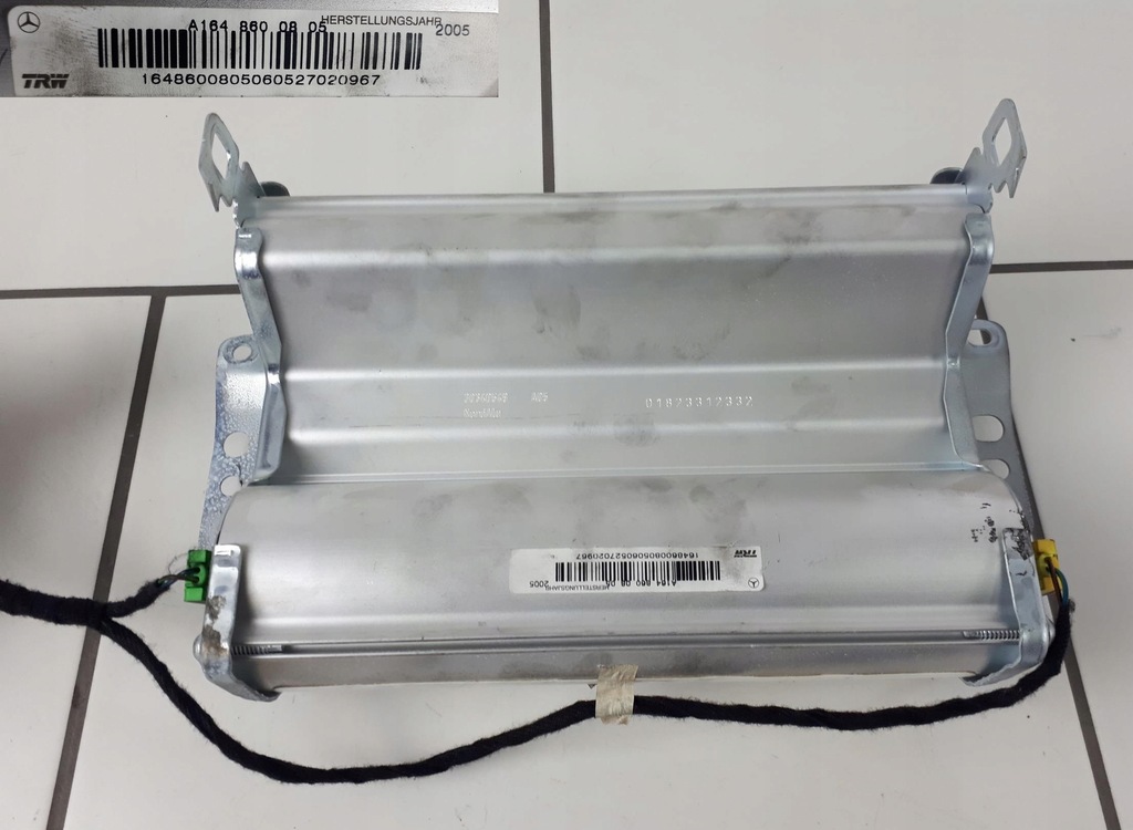 фото №5, Mercedes w164 ml подушка безпеки подушка водія пасажира датчик комплект