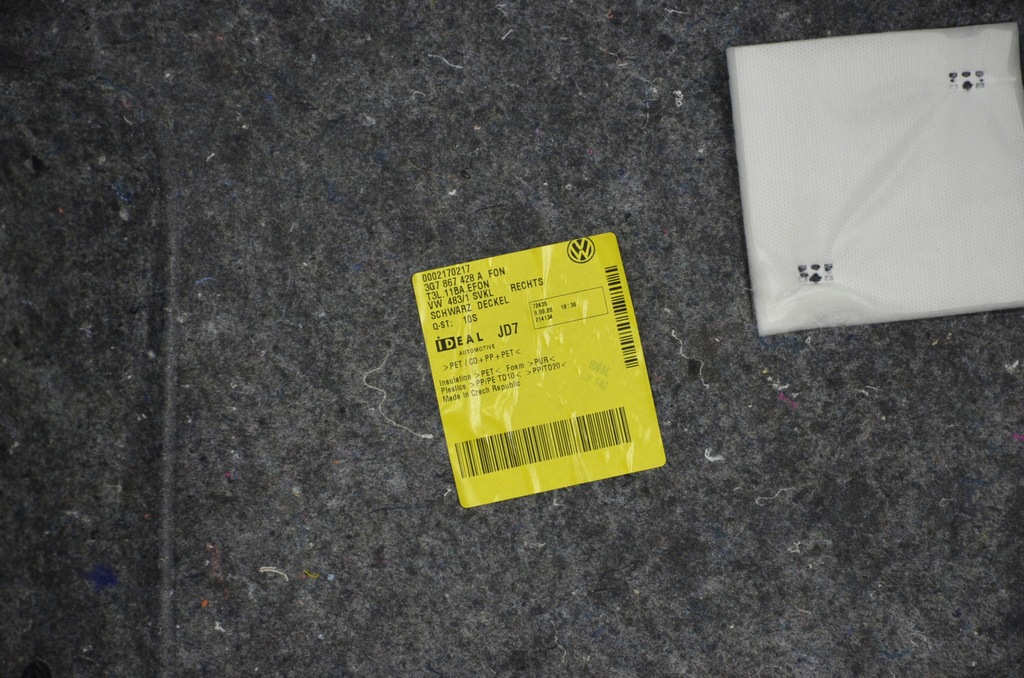 фото №9, Vw arteon flshooting brake оббивка багажника r l 3g7867427b / 428a fon