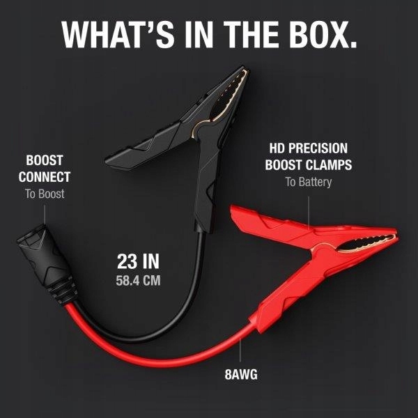 фото №8, Noco precyzyjne клеммы суппорты do аккумуляторов boost hd