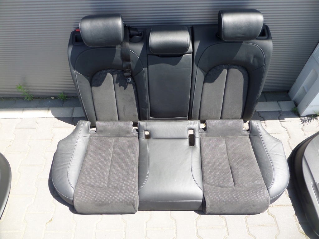 фото №7, Сидіння заднє сидіння обшивки алькантара a6 c7 sedan s-line