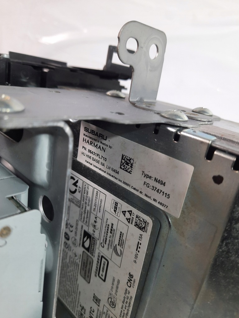 фото №11, Subaru crosstrek 17-22 дисплей радио навигации 86431fl710 usa