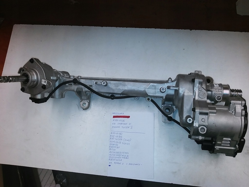 фото №1, Рейка рульова трансмісія kia sportage iv tucson ii