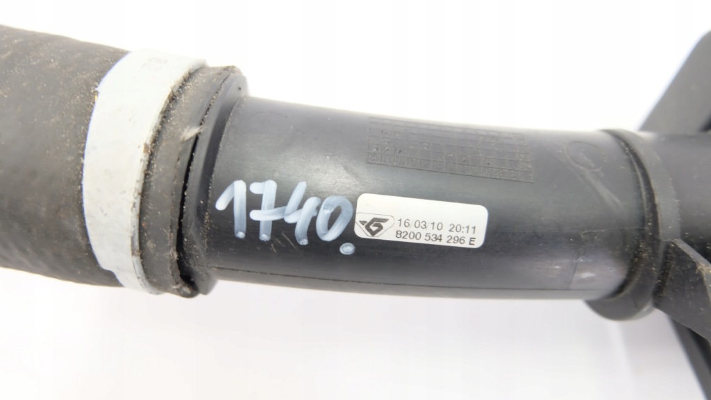 фото №4, Kangoo iii 1.5 труба шланг повітря 8200534296e