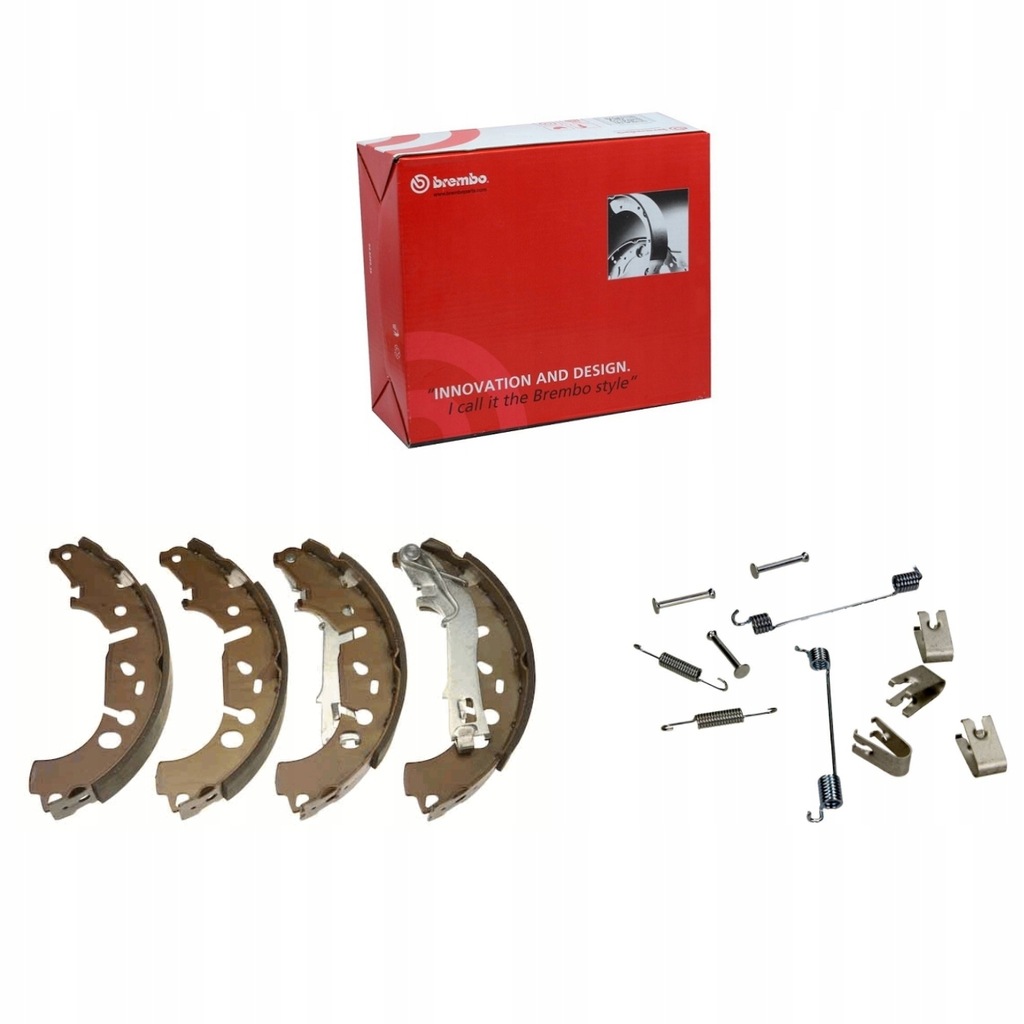 фото №1, Гальмівні колодки + пружини do fiat grande punto punto evo opel adam corsa d