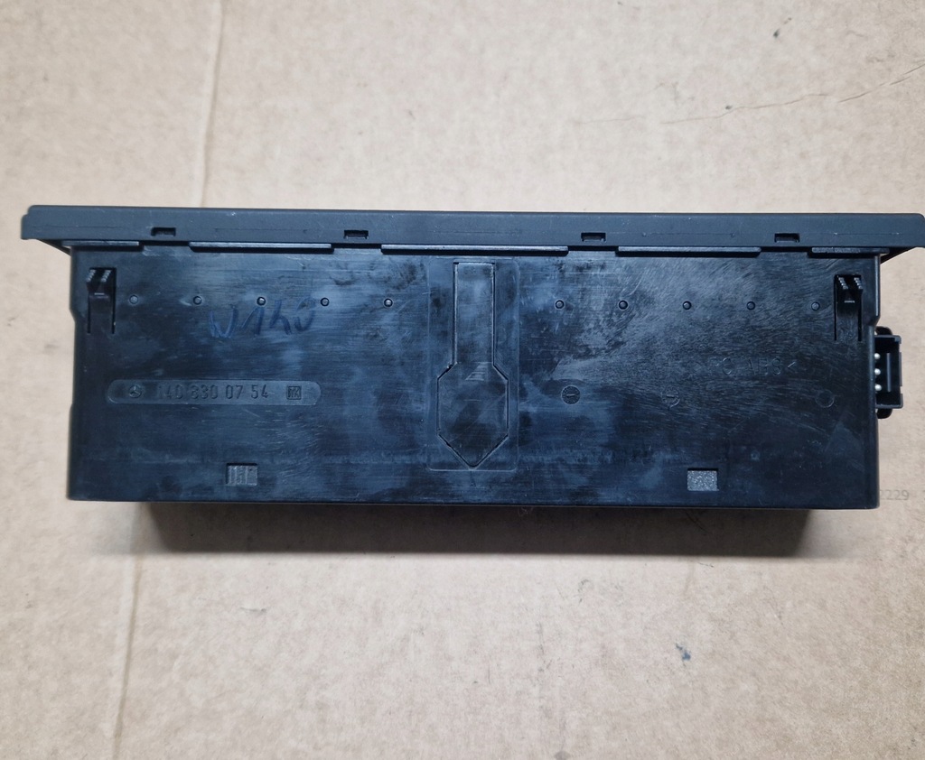 фото №6, Mercedes w140 s cl coupe решітка обдув середня 1408300754