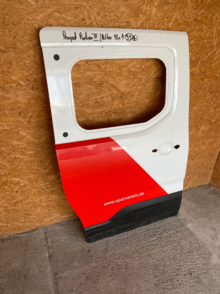 фото №4, Peugeot rifter дверь правое задняя сдвижные poznań