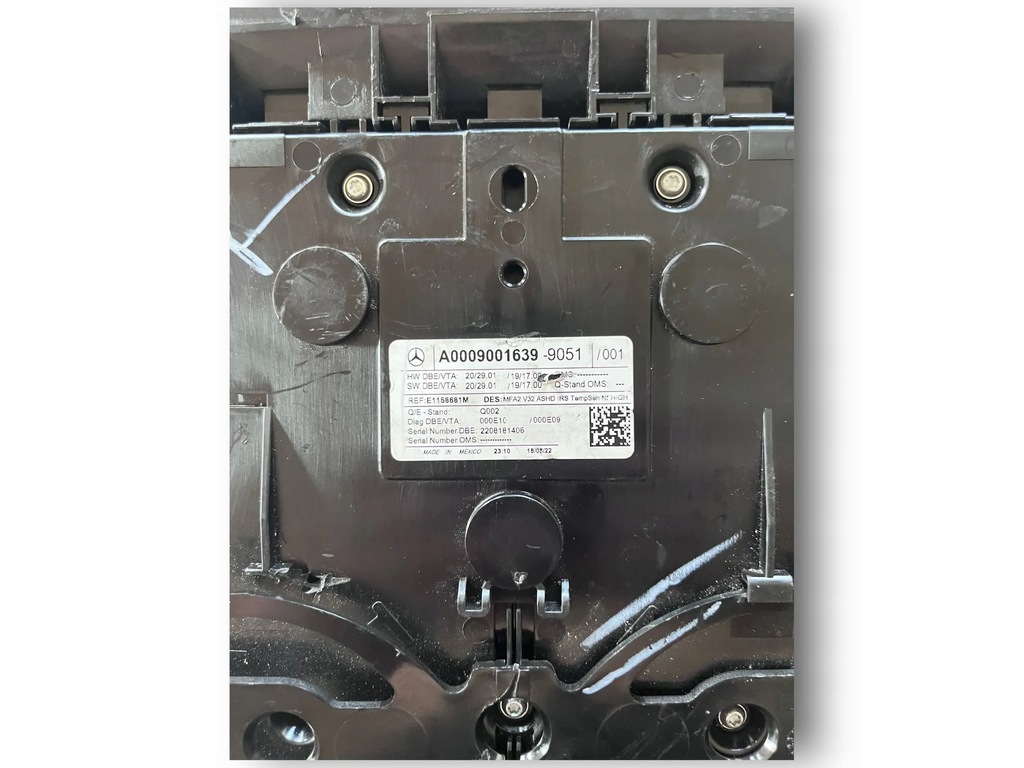 фото №7, Mercedes w247 лампа потолочный a0009001639 #116 !m