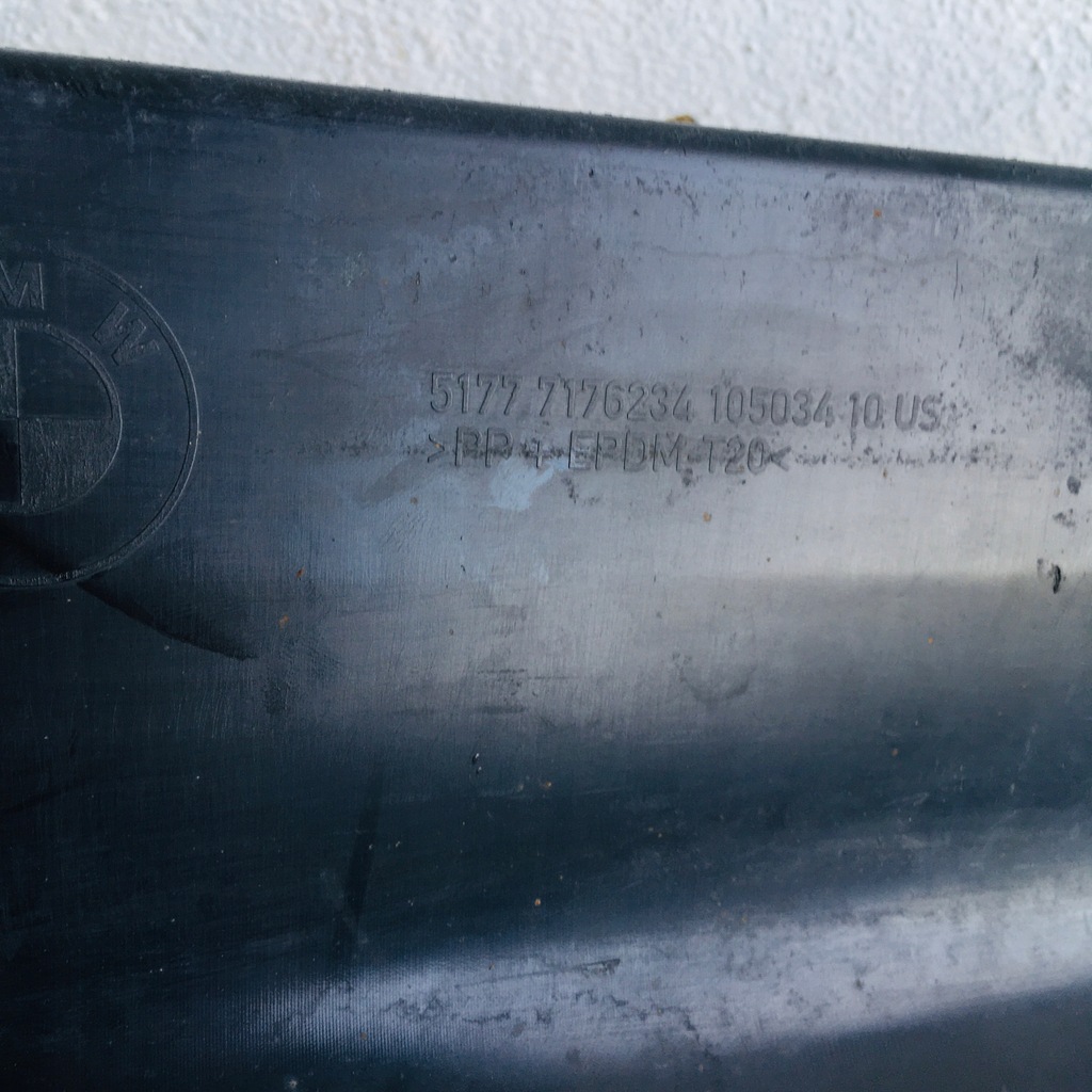 фото №12, Молдинг порог правая bmw x6 e71