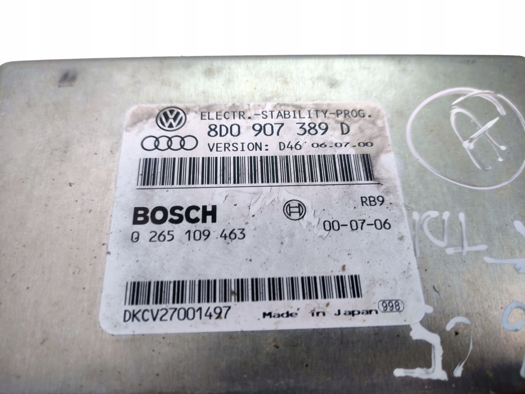 фото №3, Модуль esp audi a6 c5 2.5 tdi перевірений