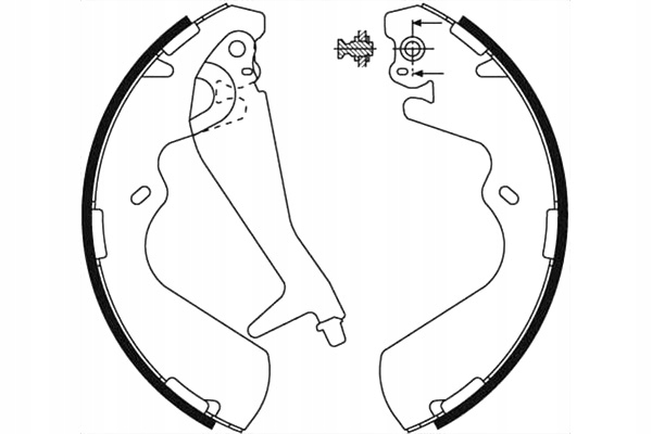 фото №1, Starline тормозные колодки тормозные набор hyundai h1 h-200 kpl