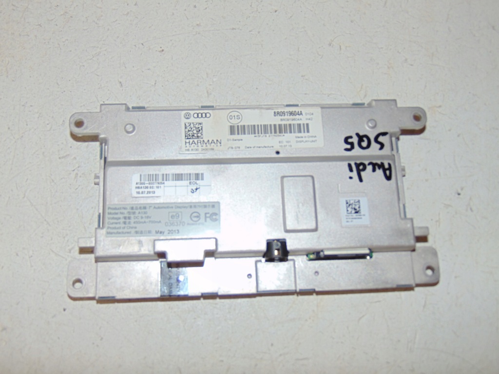фото №8, Дисплей екран audi q5 sq5 8r0919604a
