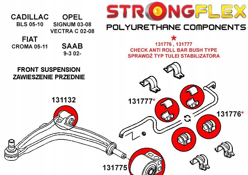фото №3, 131777a - втулка стабілізатора передній sport strongflex