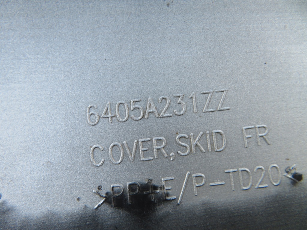 фото №11, Спойлер dyzfuzor накладка бампера перед mitsubishi eclipse cross 6405a231z