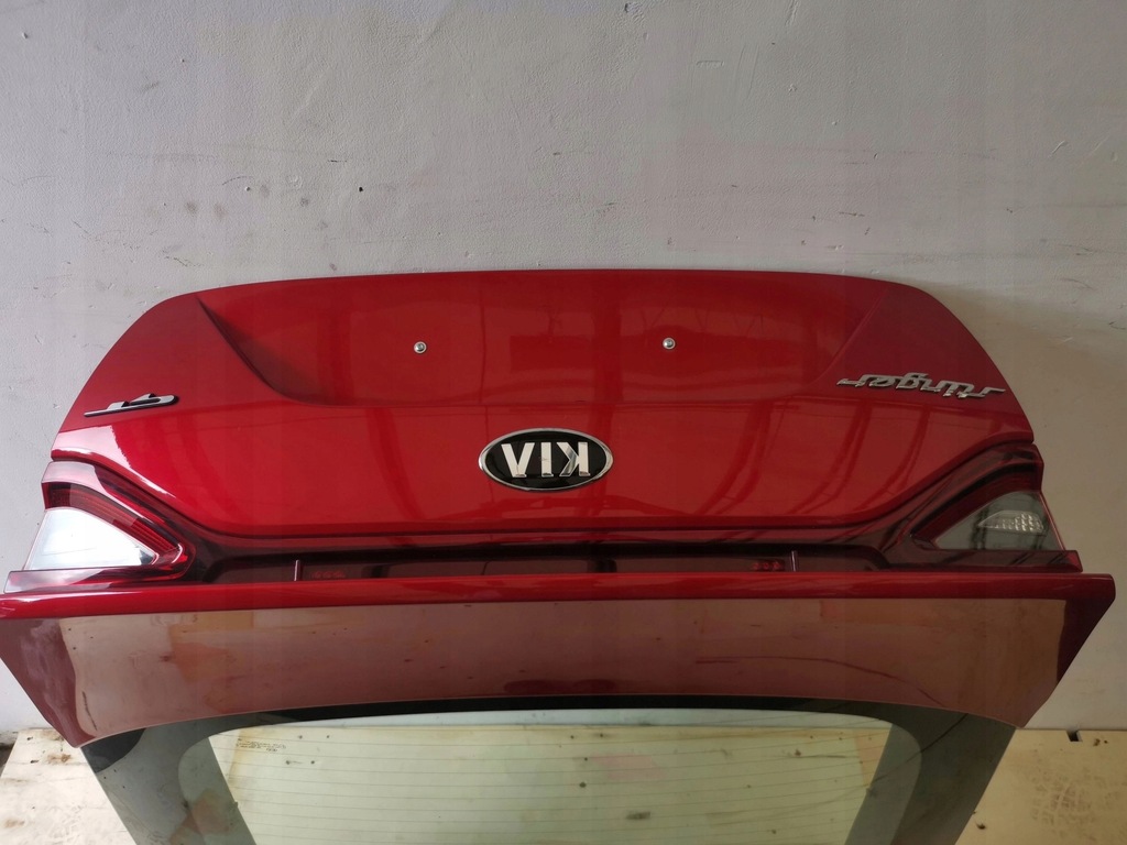 фото №2, Kia stinger крышка багажника багажника комплектная