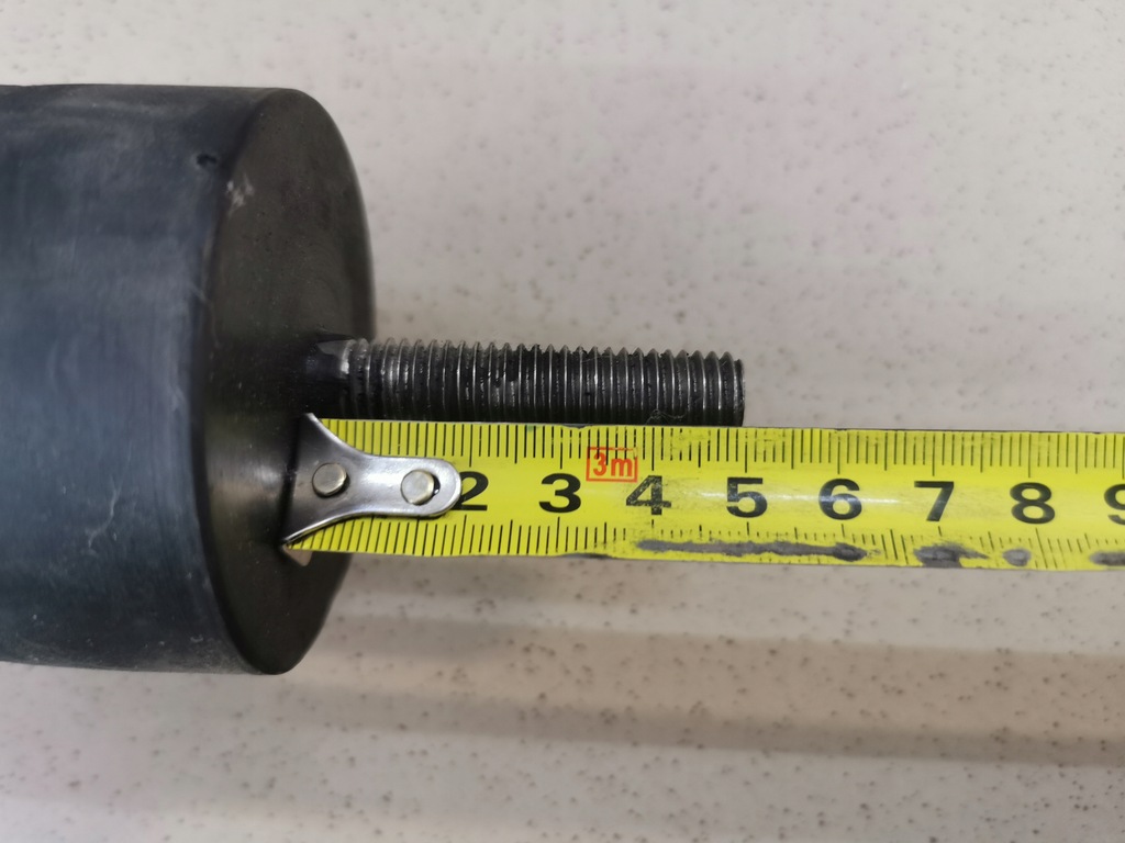 фото №7, Відбійник відбійник подушка гумовий елемент метал 70x70m12 pl