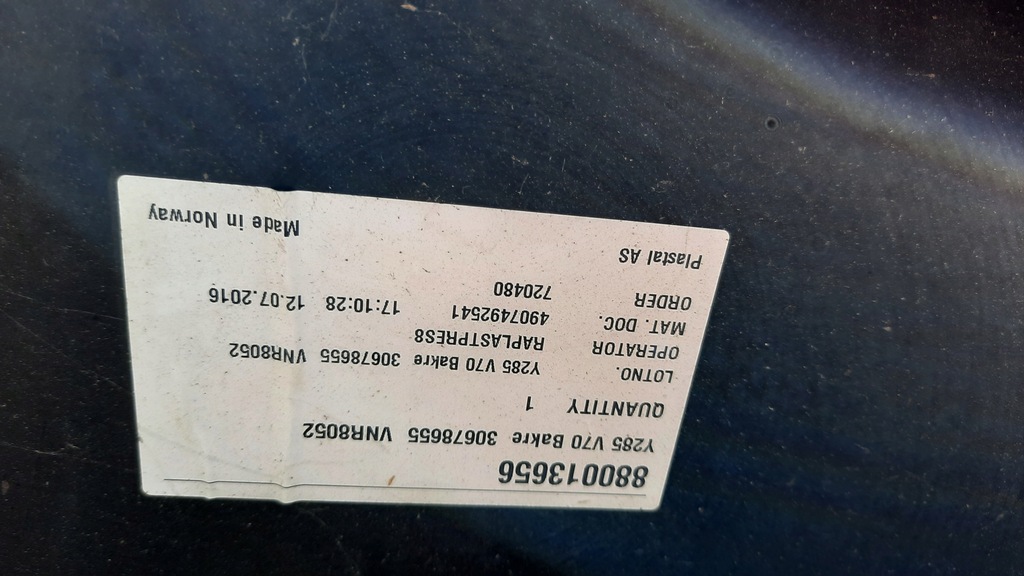 фото №10, Volvo v70 kombi 08-11r бампер задний 30678655 pdc