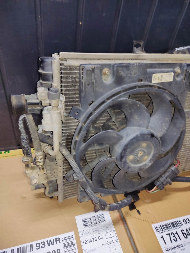 Радиатор воды вентилятор opel astra h 3 1.8 aut Недорого